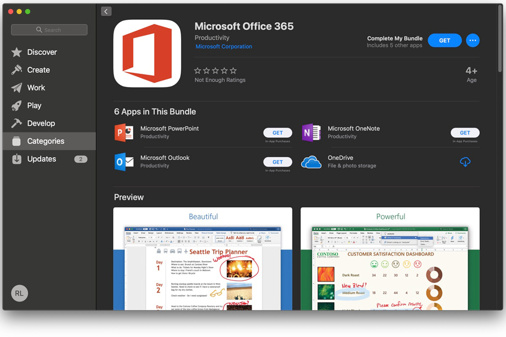microsoft office for mac education price